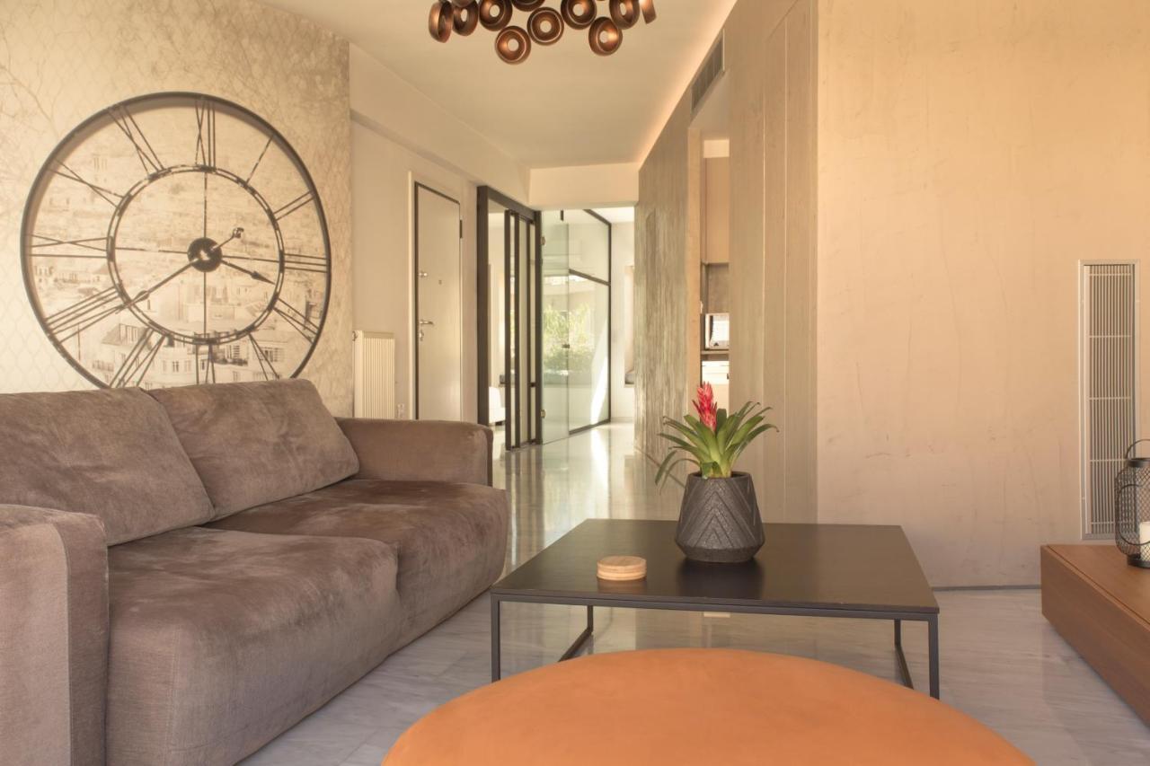 Luxury Apt With Parking-Living Stone Silver Athen Eksteriør billede